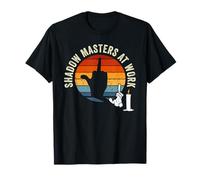 Shadow Masters at Work Puppet Shows Vintage Puppetry T-Shirt