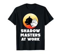 Shadow Masters at Work Puppet Shows Vintage Puppetry T-Shirt