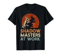 Shadow Masters at Work Puppet Shows Vintage Puppetry T-Shirt