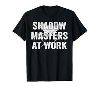 Shadow Masters at Work Puppet Shows Vintage Puppetry T-Shirt