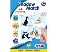 Shadow Match Early Learning Puzzles for Kids for Age 3, 4, 5, 6, 7-24 Self-Correcting 2 Pcs Puzzle | Brain Booster Educational Fun Toys for Focus & Memory | Gifts for Kids - 48 Pcs with