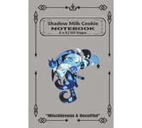 Shadow Milk Cookie Notebook Grey: A Cute Composition Notebook for Writing, Notes, Journaling & Schoolwork | 120 College-Ruled Pages | 6" x 9" | Hardcover