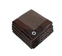 Shadow Netting, Sun Block Mesh Tarp with Grommets, Shade Sail, Heat Protection Screen, Breathable Canopy Cover, Air Flow Block Fabric, for Plant, Patio, Garden, Car