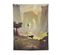 Shadow of The Colossus Video Game Posters Tapestry Prints Room Aesthetic Wall Art Bedroom Tapestries Walls Bedroom Home Decor 30"x40"