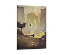 Shadow of The Colossus Video Game Posters Wall Decor For Bedroom Canvas Painting Bathroom Art Wall Decor 12x18inch(30x45cm)