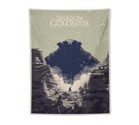 Shadow of The Colossus Video Gaming Poster Print Funny Tapestry Wall Art Print Gift Picture Painting Artwork Bedroom Home Decor 30"x40"