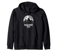 SHADOW OPS Tactical Military Silhouette Zip Hoodie