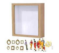 Shadow Photo Frame, Museum Silhouette Case for Memories, Shadow Frame - for Weddings, Graduations, Retirements, Travel, Birthday, Parties and Home Premiere