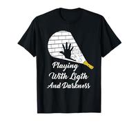 Shadow Puppet Playing with Light and Darkness Shadow Art T-Shirt