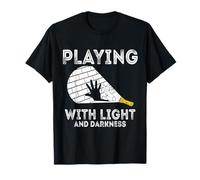Shadow Puppet Playing with Light and Darkness Shadow Art T-Shirt