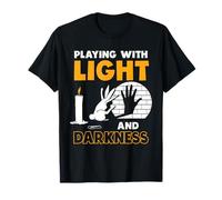 Shadow Puppet Playing with Light and Darkness Shadow Art T-Shirt