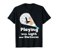 Shadow Puppet Playing with Light and Darkness Shadow Art T-Shirt
