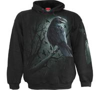 SHADOW RAVEN - Hoody Black Spiral Black L