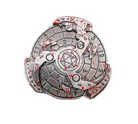 Shadow Roulette Dice Spinner for DND Dice Set, 7-in-1 Dragon Metallic D&D Dice with Gift Case for Dungeons and Dragons Game,Role Playing Tabletop Game Gifts(Sliver)