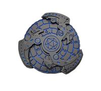Shadow Roulette Dice Spinner for DND Dice Set, 7-in-1 Dragon Metallic D&D Dice with Gift Case for Dungeons and Dragons Game,Role Playing Tabletop Game Gifts(Blue)