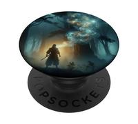 Shadow Samurai Anime Magic Fantasy Essential Fae Graphic PopSockets Swappable PopGrip