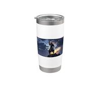 Shadow Samurai Warrior - Epic Japanese Sword Art Design Stainless Steel Insulated Tumbler