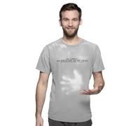 Shadow Shifter Global Colour Changing Adult Short Sleeve T-Shirts for Men and Women Heat Reactive Like 90s Hypercolour (Grey to White Tshirt, 2XL)