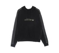 Shadow Stripe Hoodie Black - male - Adidas - Long Sleeve Training Tops - Black - XL - Sport XL