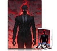 Shadow Suit Entity Adult Jigsaw Puzzles1000 Pieces Brain Challenge Learning Game Thoughtful Surprise for Celebrations Size 50x75cm