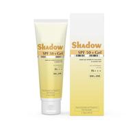 Shadow Sunscreen SPF 50+ PA+++ Gel | Sunscreen SPF 50 for Oily, Acne Prone & Normal Skin | Broad Spectrum & UVA & UVB Protection | Lightweight | No White Cast | for Unisex - 75G