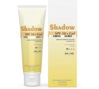 Shadow Sunscreen SPF 50+ PA+++ Gel | Sunscreen SPF 50 for Oily, Acne Prone & Normal Skin | Broad Spectrum & UVA & UVB Protection | Lightweight | No White Cast | for Unisex - 75G