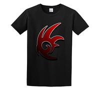Shadow The Hedgehog Head Logo Men's Cotton Shirt T-Shirt Black L