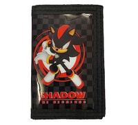 Shadow The Sonic Hedgehog Kids Wallet with Zipped Coin Compartment & Card and Note Slots