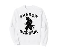 Shadow Warrior Ninja Cat Samurai Funny Japanese Anime Sweatshirt