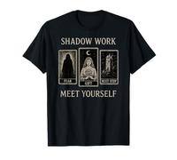 Shadow Work Tarot Tee Meet Yourself Occult Witchy Wiccan T-Shirt