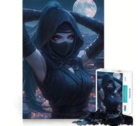 Shadowed Assassin Puzzles for Adults 1000 Pieces Strengthen Memory Stress Relief Smooth Edge Heartfelt Gift 38x26cm