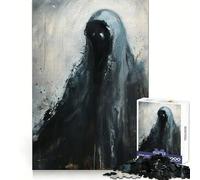 Shadowed Fear Jigsaw Puzzles 1000 Pieces for Teenagers Memory Upgrade Relaxing Fun Sharp Cut Art Collection Piece 38x26cm