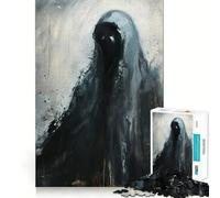 Shadowed Fear Jigsaw Puzzles 1000 Pieces for Teenagers Memory Upgrade Relaxing Fun Sharp Cut Art Collection Piece 38x26cm