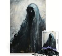 Shadowed Fear Puzzles for Adults 1000 Pieces Strengthen Memory Stress Relief Smooth Edge Heartfelt Gift 50x75cm