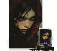 Shadowed Gaze︰ Dark Enchantress 1000 Pieces Jigsaw Puzzles for Adults Think Smart Toy Quiet Fun Accurate Cut 38x52cm
