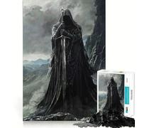 Shadowed Swordbearer 1000 Piece Jigsaw Puzzle for Teenagers Recall Upgrade Calm Mind Clear Cut Art Collectible 38x26cm