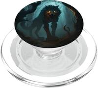 Shadowhunters in the darkest forest a legend wolf PopSockets PopGrip for MagSafe
