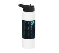 Shadowhunters in the Darkest Forest a Legend Wolf Stainless Steel Insulated Water Bottle
