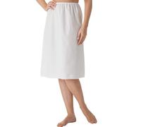 Shadowline Velrose 100% Cotton Half Slip - 1090, White, Medium