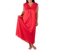 Shadowline Women's 32737 Nightgown, Red, 2X