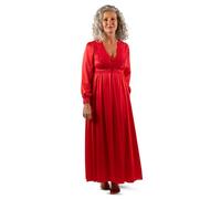 Shadowline Women's 71737 Bathrobe, Red, Large