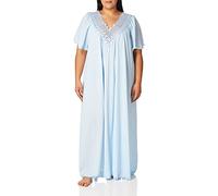 Shadowline Women's Beloved 53 Inch Flutter Sleeve Long Gown - blue - Large