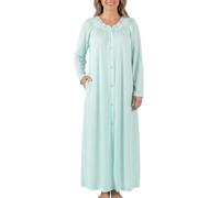 Shadowline Women's Petals 54 Inch Sleeve Long Coat - Blue - Large