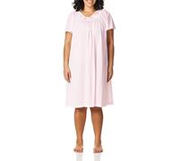 Shadowline Women's Plus-Size Petals 40 Inch Short Flutter Sleeve Waltz Gown, Pink, Medium