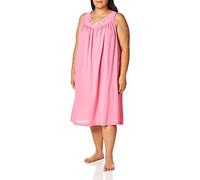 Shadowline Women's Plus-Size Petals 40 Inch Sleeveless Waltz Gown - pink - 1x