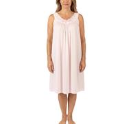 Shadowline Women's Plus-Size Petals 40 Inch Sleeveless Waltz Gown, Pink, Medium