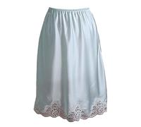 Shadowline Women's Rochelle Satin Half Slip, Mint, Medium