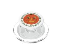 Shadows Dance & Pumpkins Glow Halloween Spooky Vintage PopSockets PopGrip for MagSafe