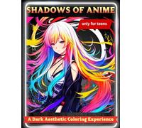 Shadows of Anime: A Dark Aesthetic Coloring Experience