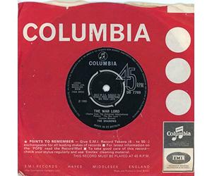 Shadows - The War Lord / I Wish I Could Shimmy Like My Sister Arthur [7" VINYL]